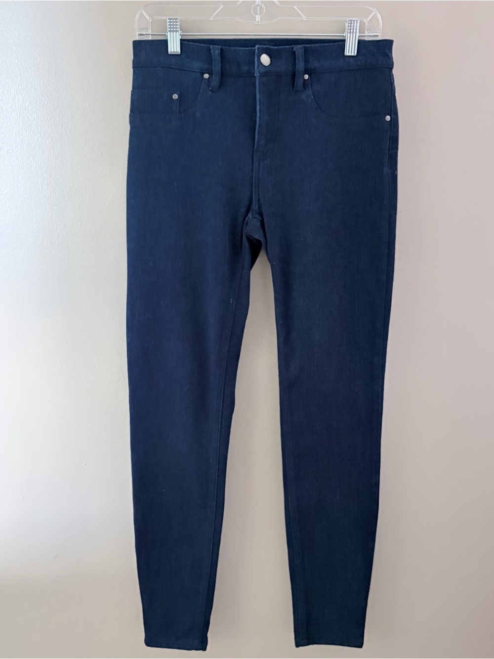 Spanx The Slim-X Super Skinny Denim Jeans Dark Wash Blue Size 29 (8)
